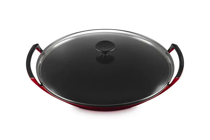 Сковорода-вок Le Creuset Wok 36 см червона 25304360600460 - фото 3