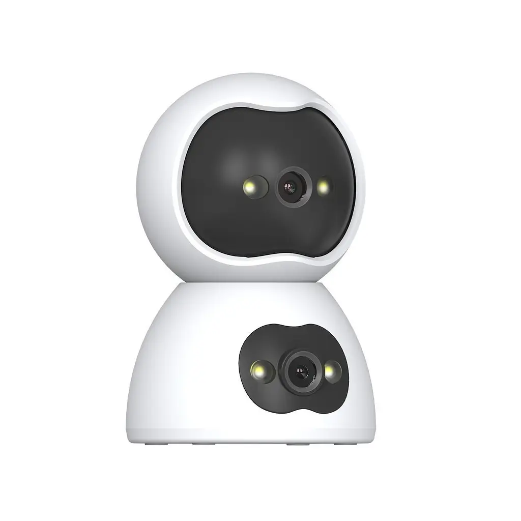 Відеоняня Xiaovv BQ2 PRO 4-мегапіксельна IP-камера з подвійним об'єктивом Wi-Fi огляд 360 ° нічним баченням - фото 2