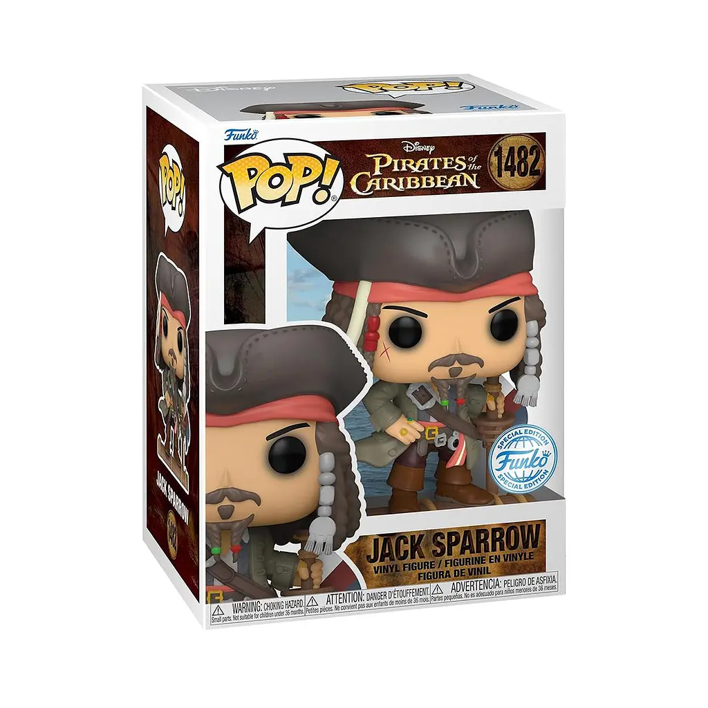 Ігрова фігурка FUNKO POP! серії "Пірати Карибського моря" - ДЖЕК СПАРРОУ Funko 81940 - фото 3