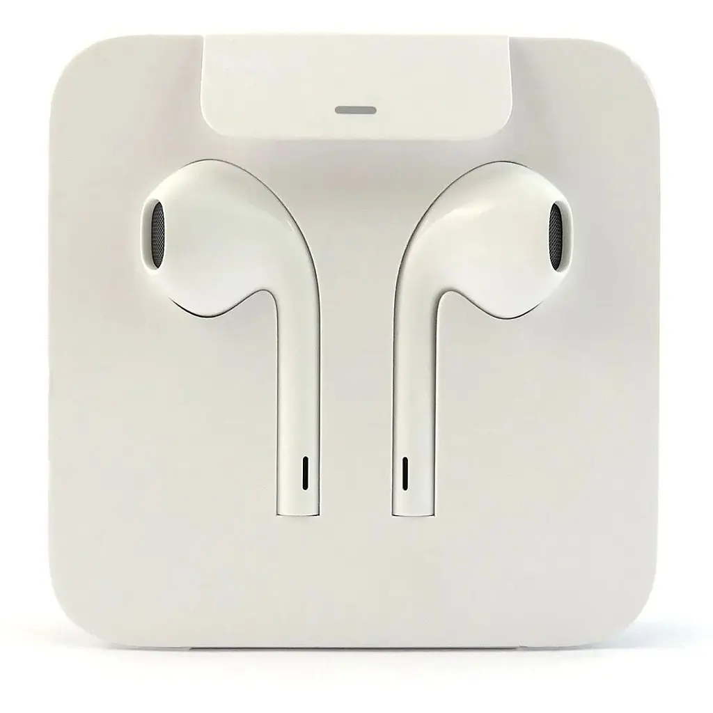 Навушники-гарнітура Foxconn Earpods Remote Mic для iPhone 5/5S White MD827 - фото 3