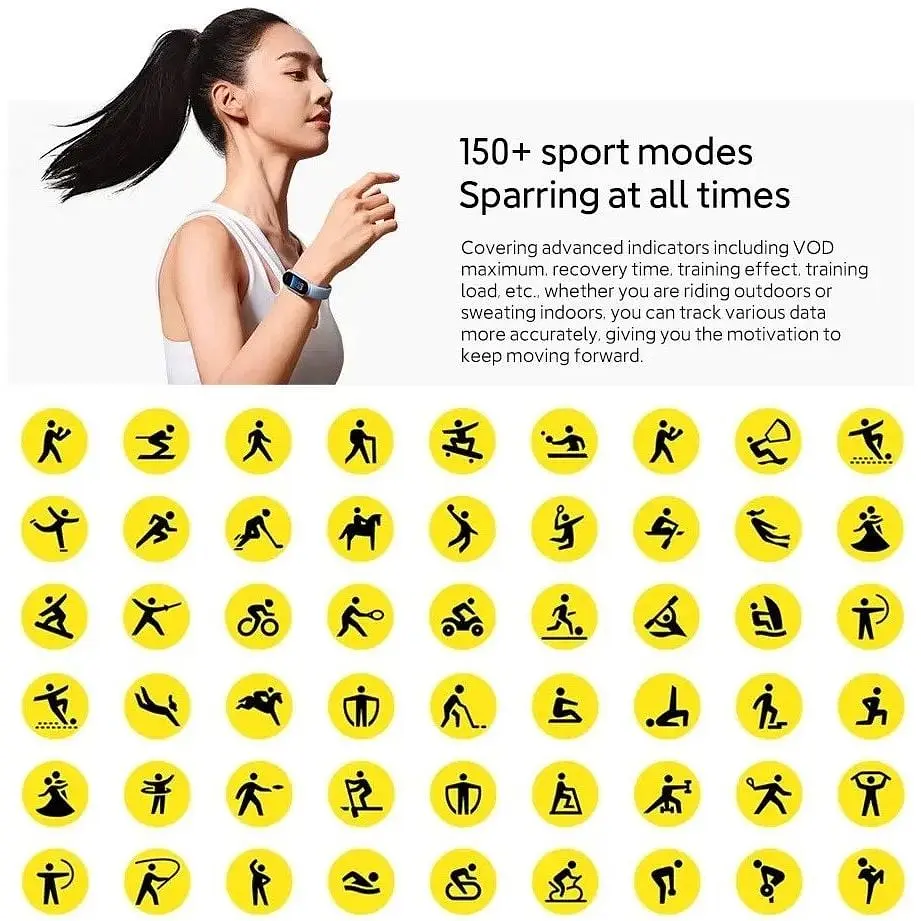 Фитнес-браслет Xiaomi Smart Band 9 Titan Gray (BHR8642GL) - фото 7