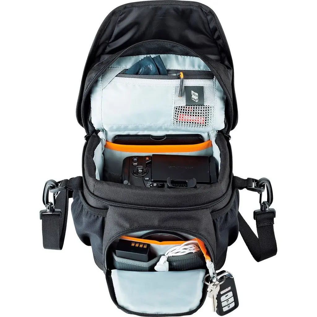 Сумка для фотоапарата Lowepro Nova 140 AW II Black (LP37117-PWW) [135678] - фото 6