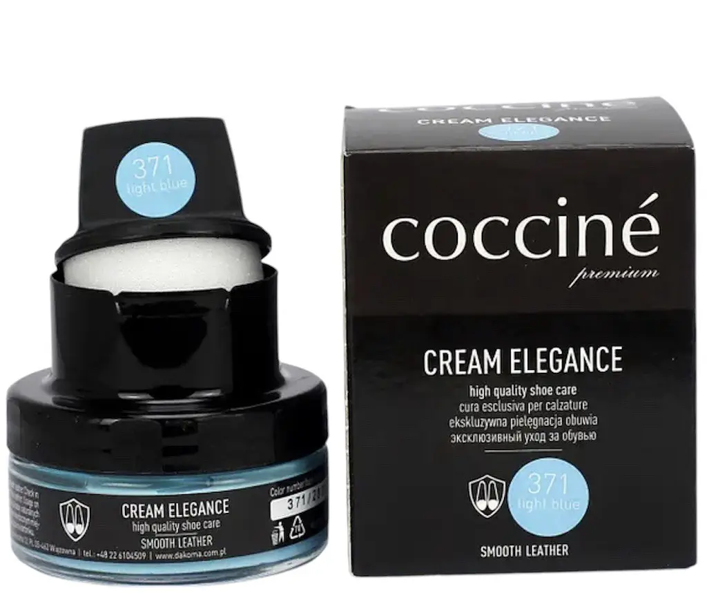 Крем Coccine Elegance для гладкої шкіри, блакитний, 50 мл