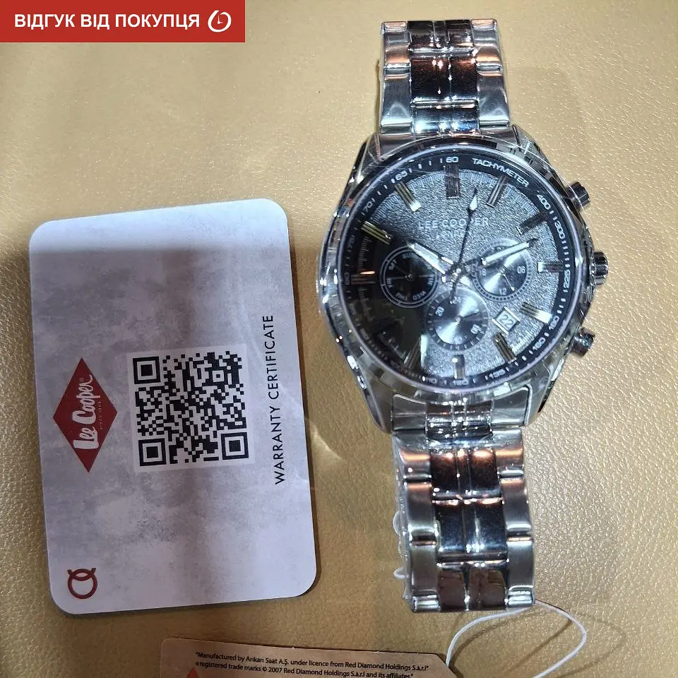 Годинник Lee cooper Fenix Black - фото 11