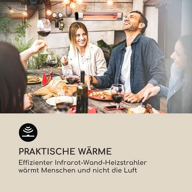 Інфрачервоний обігрівач Blumfeldt Dark Wave (10033810) - фото 2