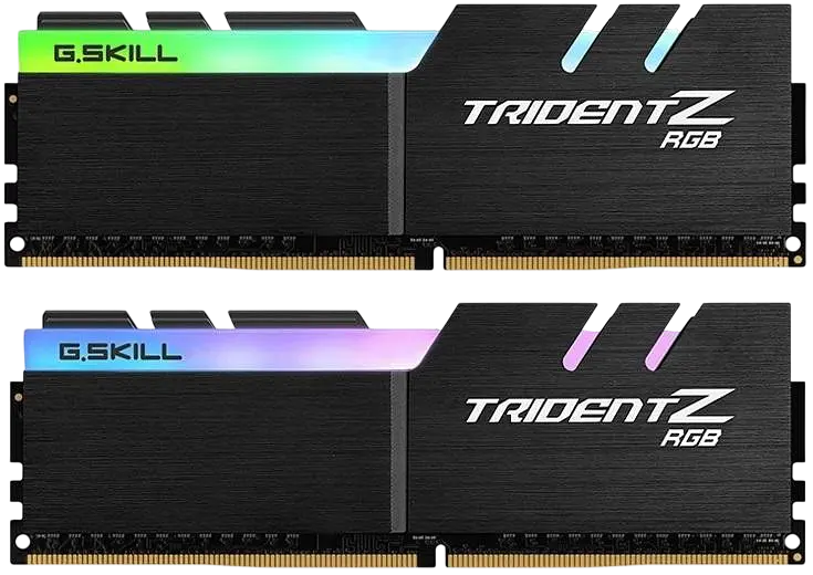 Оперативна пам'ять G.Skill 32GB (2x16GB) DDR4 3600MHz Trident Z RGB Black (F4-3600C18D-32GTZR) Б/В - фото 2