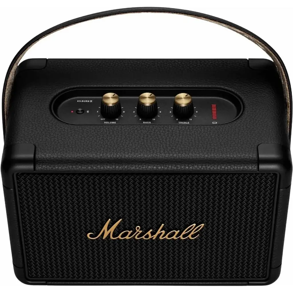 Портативна акустика bluetooth-колонка Marshall Kilburn II Black and brass 1005923 (Asian Version) - фото 2