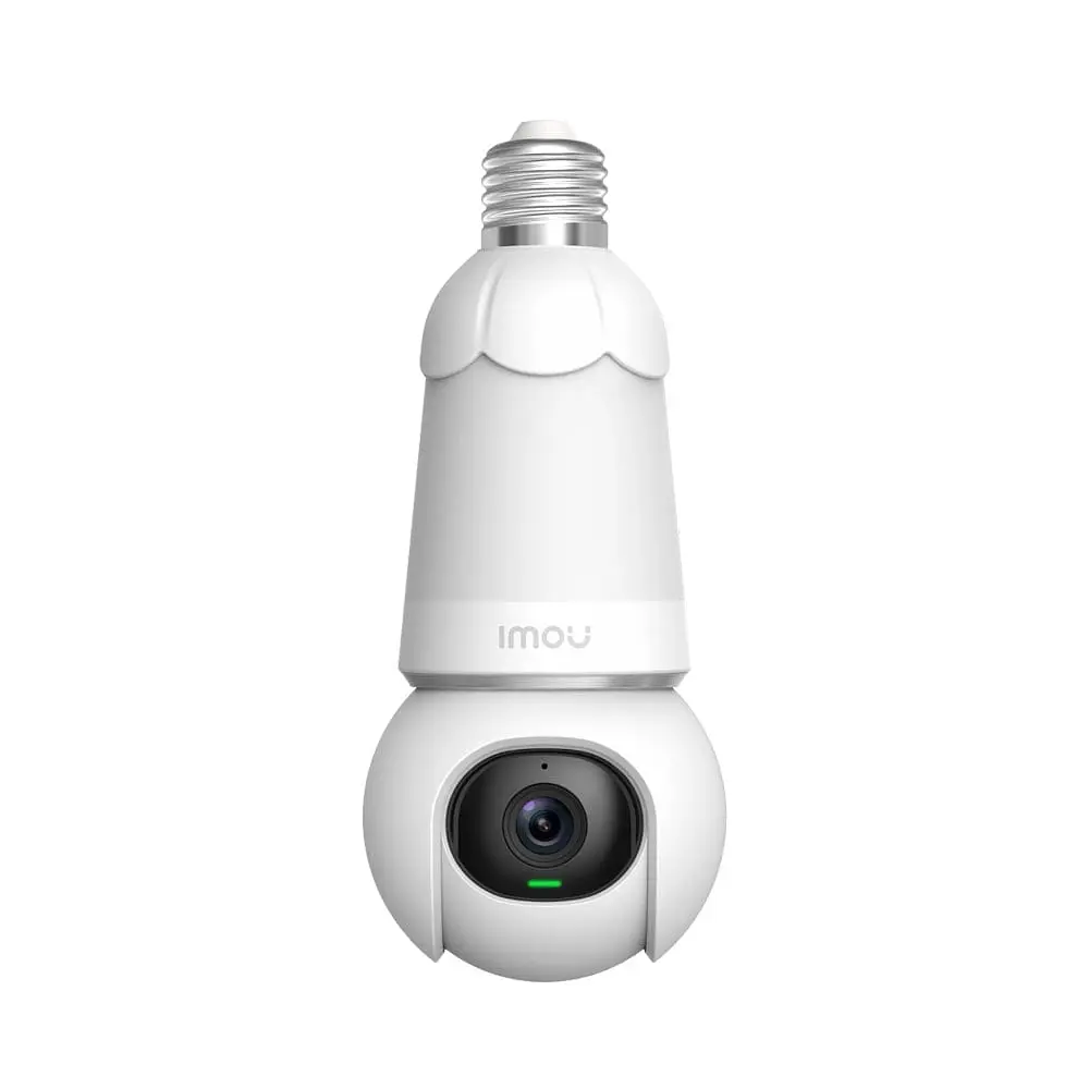 IP PTZ-відеокамера з WiFi 5Mp IMOU Bulb Cam IPC-S6DP-5M0WEB-E27 f=2.8mm, ІЧ+LED, з мікрофоном, з вбудованою LED-лампою (99-00016072)