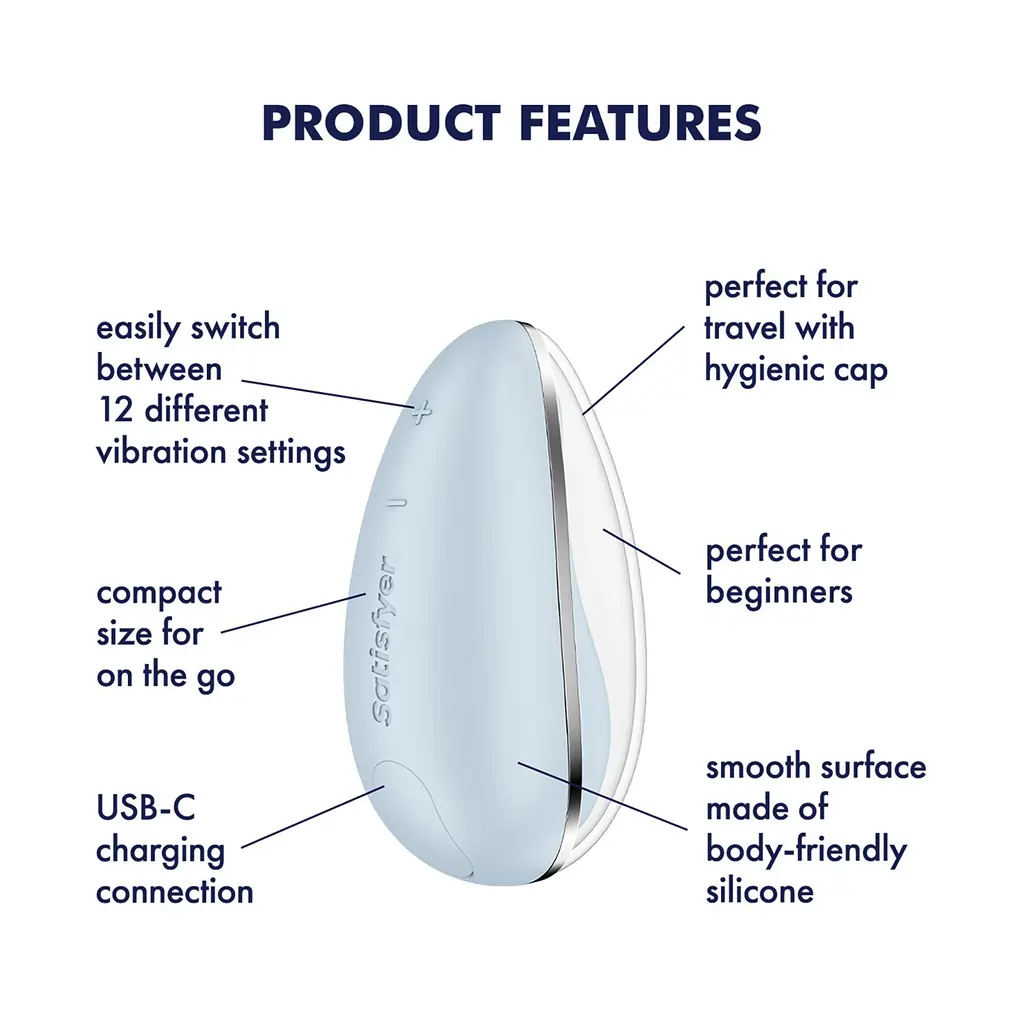 Вібратор Satisfyer Drop To Go - фото 3