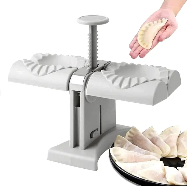 Машинка – прес для приготування вареників та пельменів Dumpling mold ∙ Автоматична форма для ліпки тіста - фото 4