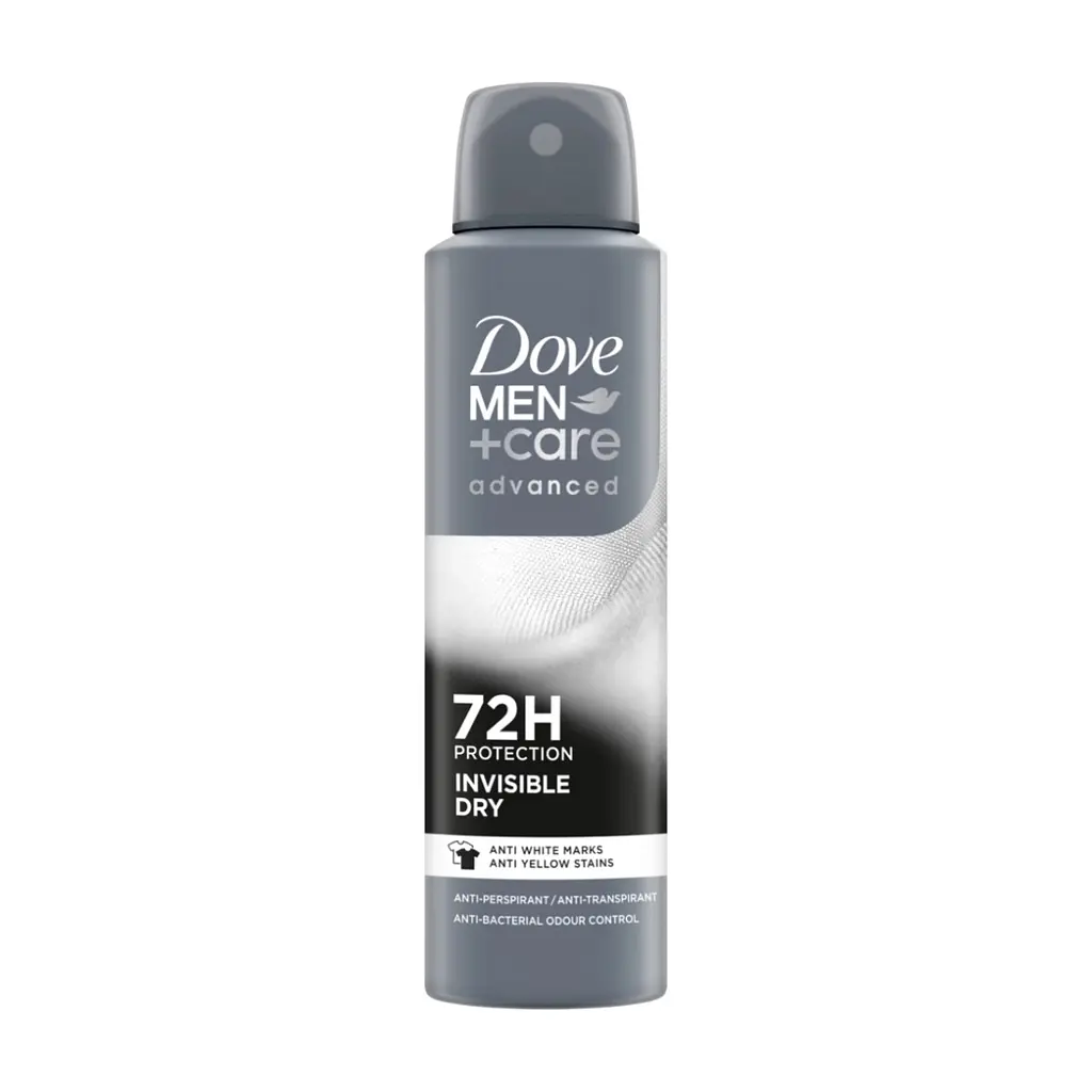 Антиперспірант Dove Men+Care Невидима сухість 72 години 150 мл (8720181284359)