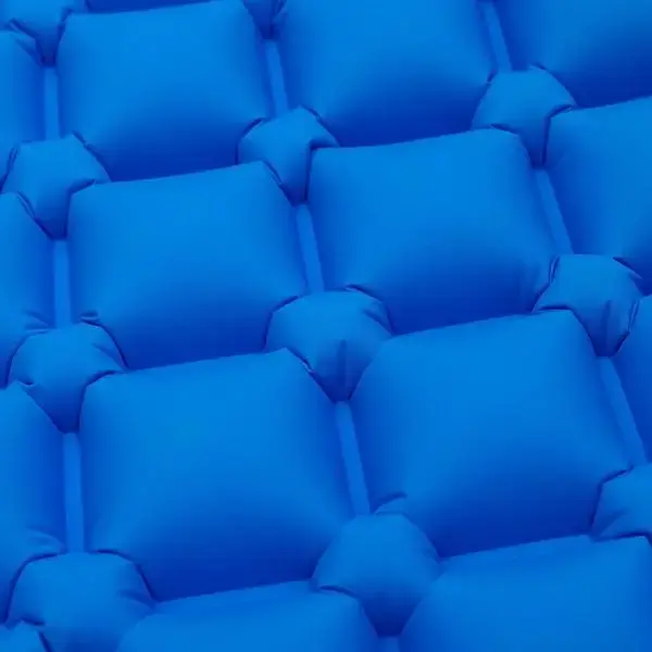 Матрас надувной Lugi из TPU 190х55х3 см с подушкой синий SJ-0084BL - фото 9