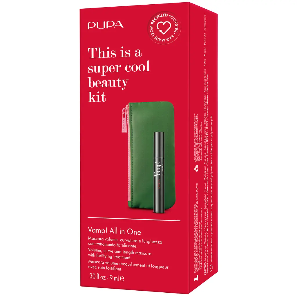 Набір в косметичці Pupa Kit Vamp! Mascara All in One Все в одній (8011607391806) - фото 3