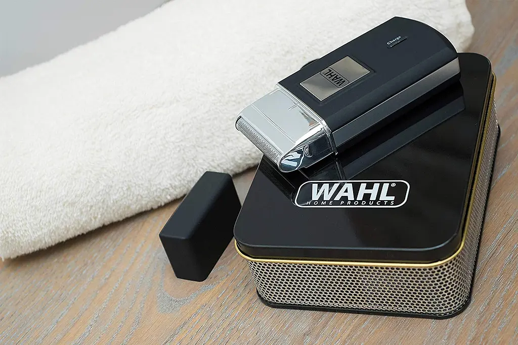 Бритва электр. WAHL сеточная Travel Shaver, бритв.головок-1, сух., триммер, черный Moser teh0017993 - фото 5