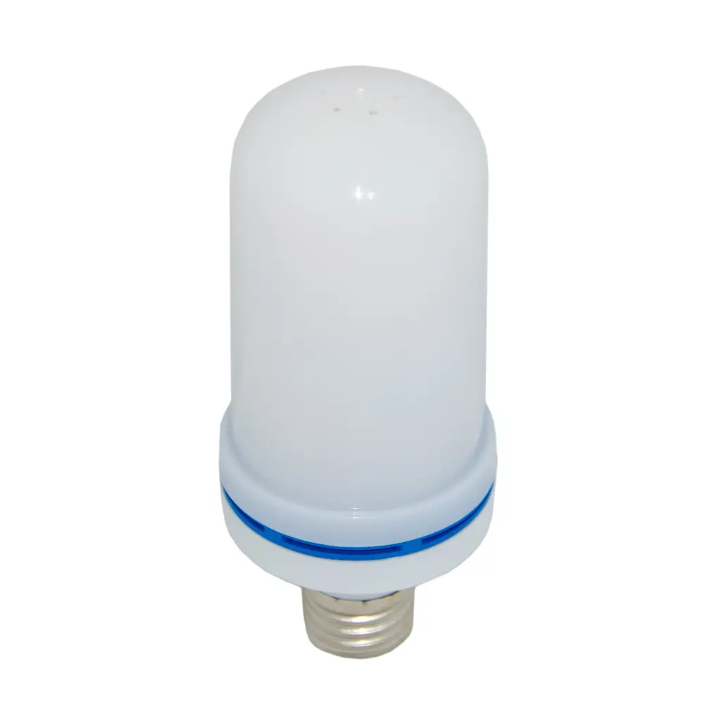 Led лампа с эффектом пламени Фиолетовая LED FLAME LIGHT Е27 светодиодная лампа с эффектом пламени - фото 3
