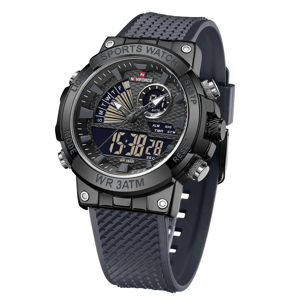 Годинник Naviforce Set Box подарочный набор, 2 ремешка - фото 7