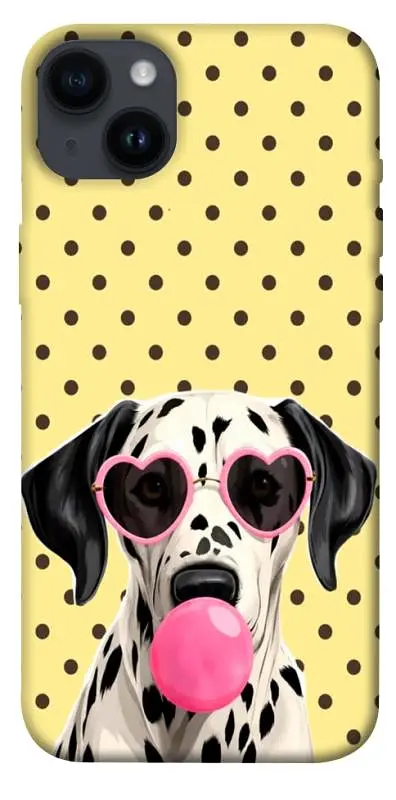 TPU чохол Demsky Pinky dolmatin для Apple iPhone 14 Plus (6.7")