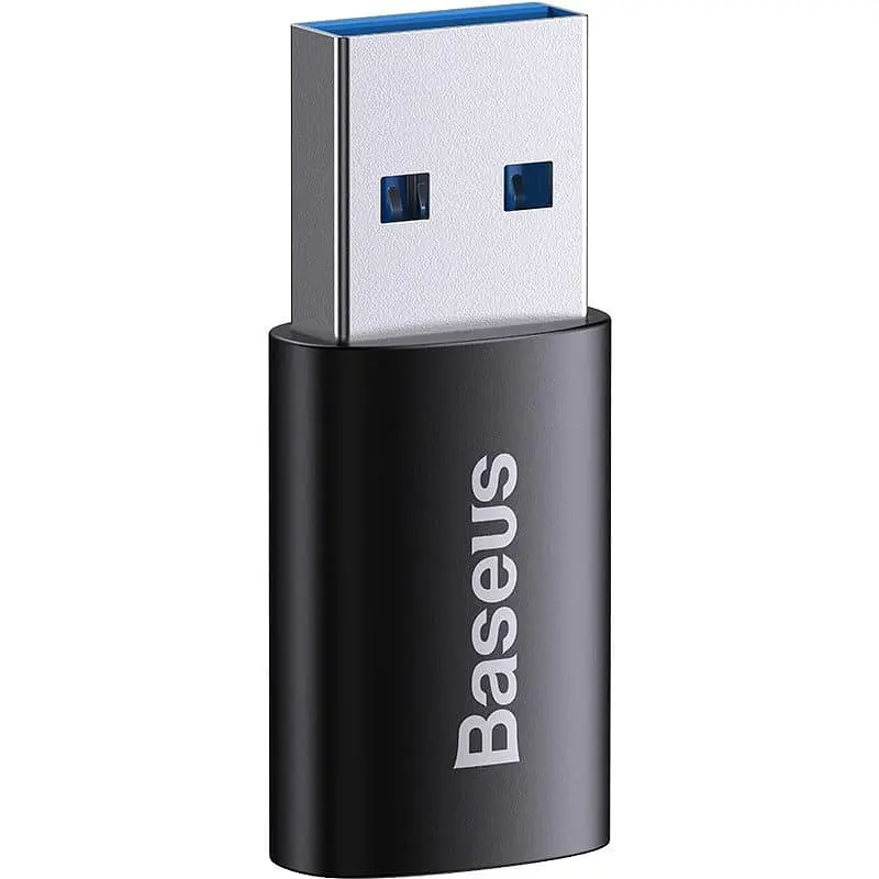 Перехідник Baseus Ingenuity Series Mini OTG Adaptor USB 3.1 to Type-CBlack (ZJJQ000101) - фото 3
