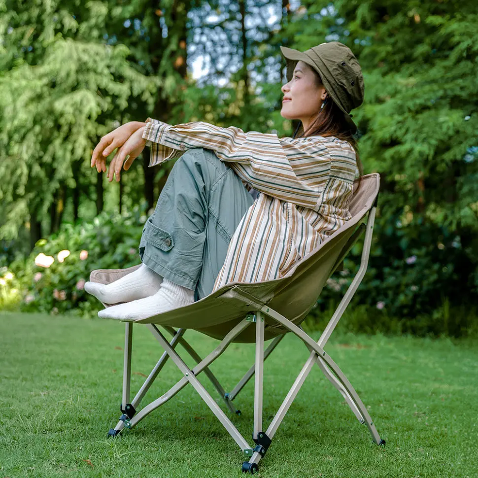 Стул складной Naturehike Stellaluna T04 CNK2550JJ022 черный - фото 12