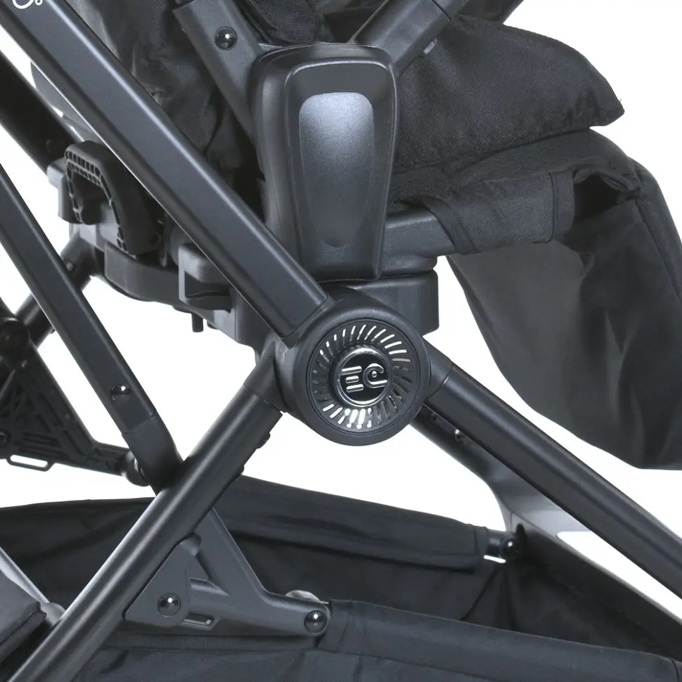 Коляска дитяча прогулянкова SPIN 360 ME 1138 Black - фото 7