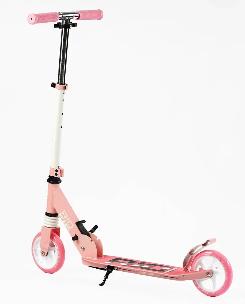 Самокат Best Scooter 68-89х54.5 см Розовый 000283578 - фото 5