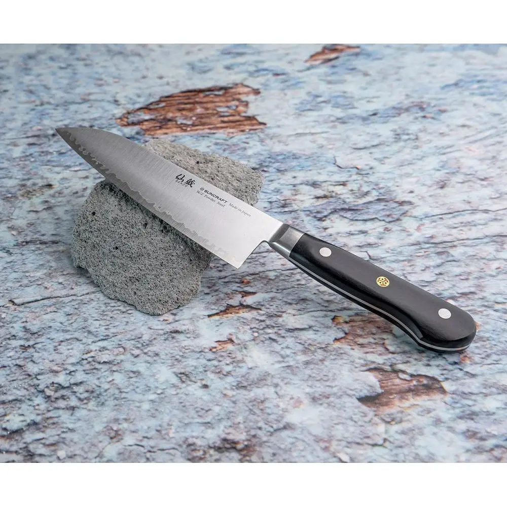 Японский нож Santoku Suncraft Senzo Professional (MP-03) - фото 3