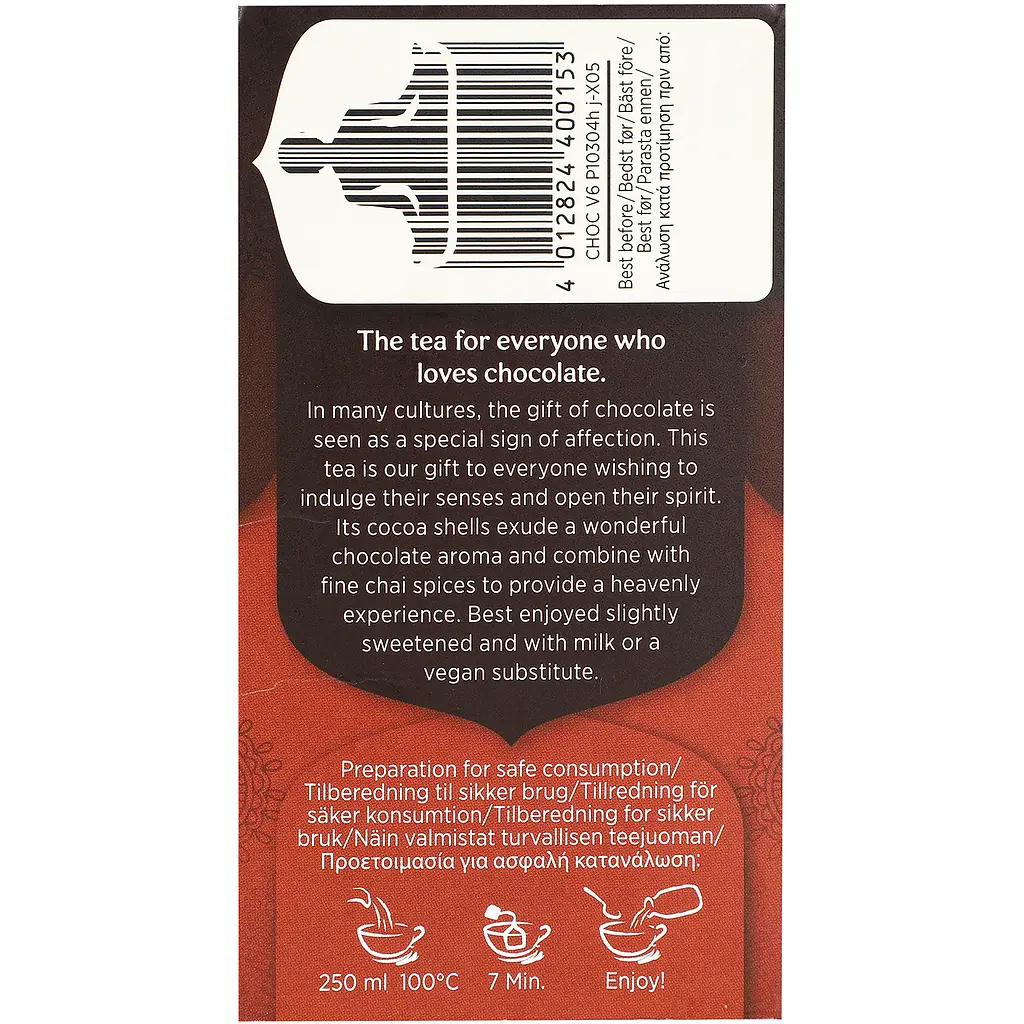 Чай Yogi Tea Choco органічний 37.4 г (17 шт. х 2.2 г) - фото 7