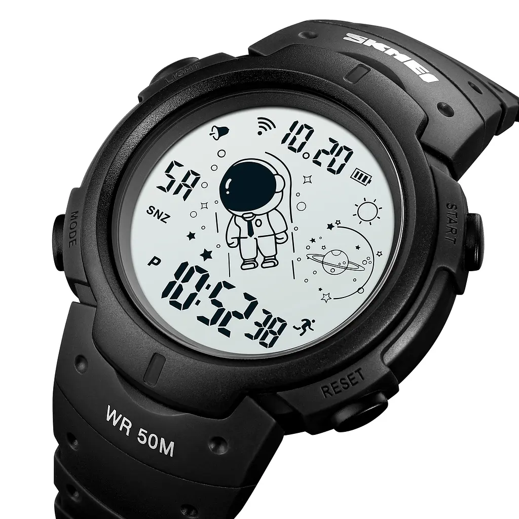 Часы наручные 1820BKWT Black-white Skmei acs0030564 - фото 2