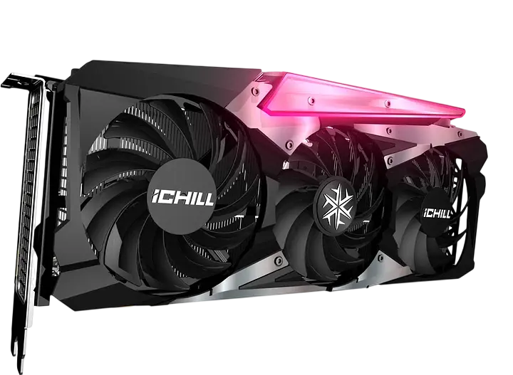 Відеокарта GeForce RTX 3060 Ti 8GB Inno3D iChill X3 Red (C306T3-08D6X-1671VA39H) Б/В - фото 2