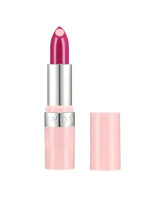 Глянцева губна помада з гіалуроновою кислотою Avon «Супер Зволоження» Фуксія/Fuchsia 3.6г