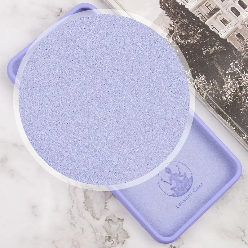 Чохол Silicone Cover Lakshmi Full Camera (AA) для Oppo A60 4G Бузковий / Dasheen - фото 4