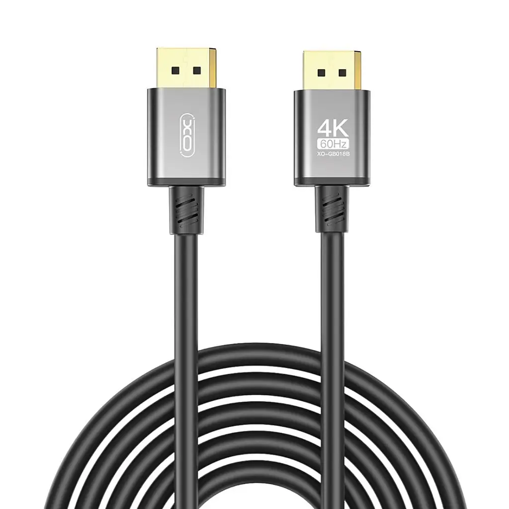 Кабель XO DisplayPort-DisplayPort V 1.2 5 м (GB018B-DP.tranish) - фото 3