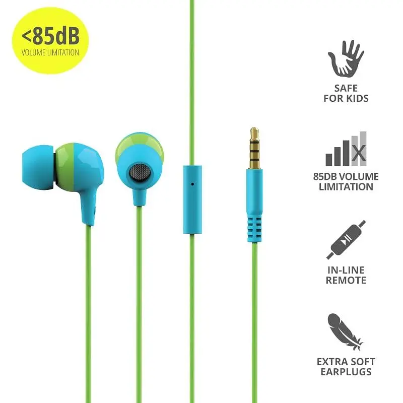 Наушники Trust Buddi Kids Mic Blue (23421_Trust) - фото 8