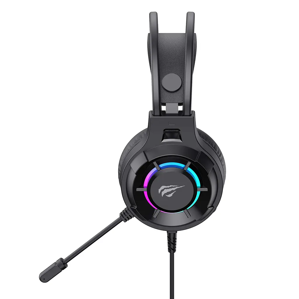 Ігрові навушники з мікрофоном HAVIT H2049d RGB Black HAVIT (29172-000) - фото 4