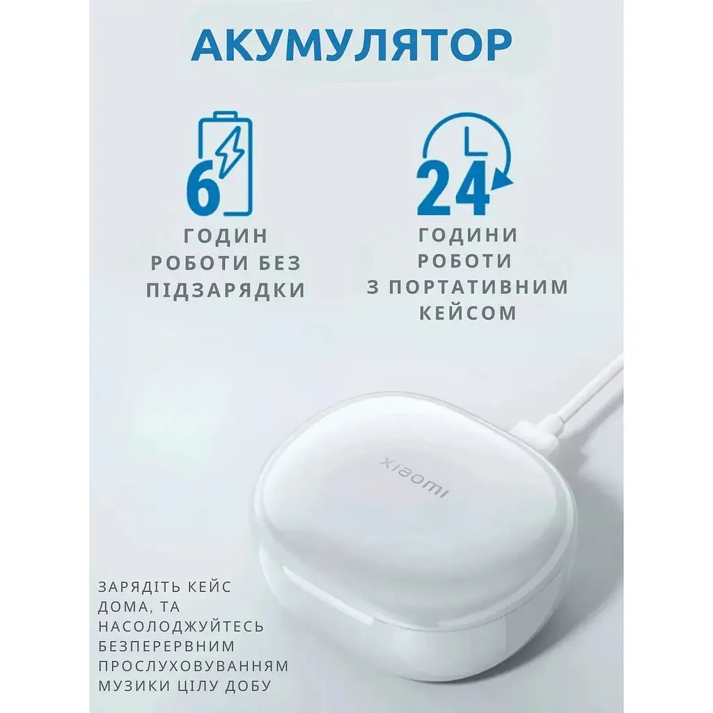 Наушники Xiaomi Mi Air 3 SE White - фото 4