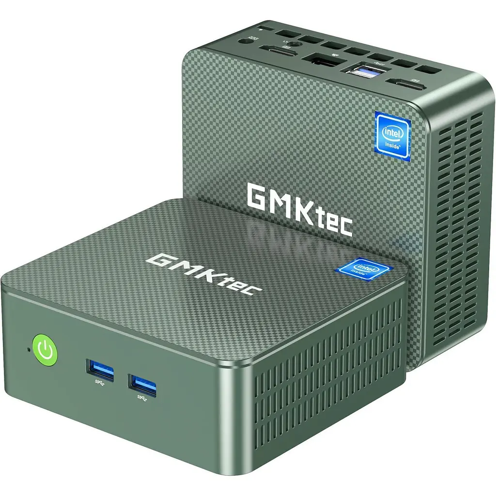 Неттоп GMKtec G3 8/256GB Green [157597] - фото 3