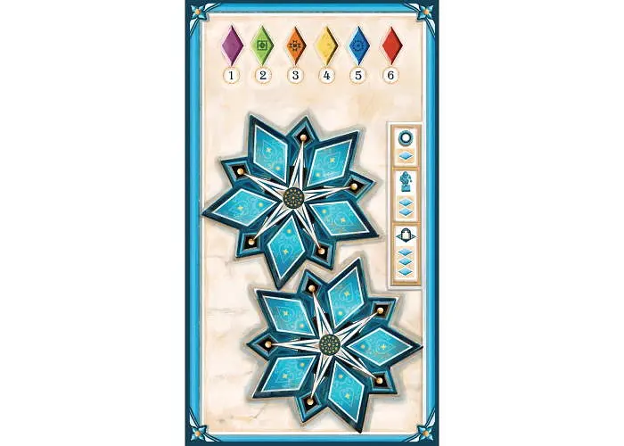 Настольная игра Plan B Games Азул: Летний дворец. Мини версия (Azul. Summer Pavilion) (укр.) (NMG60150UA) - фото 4