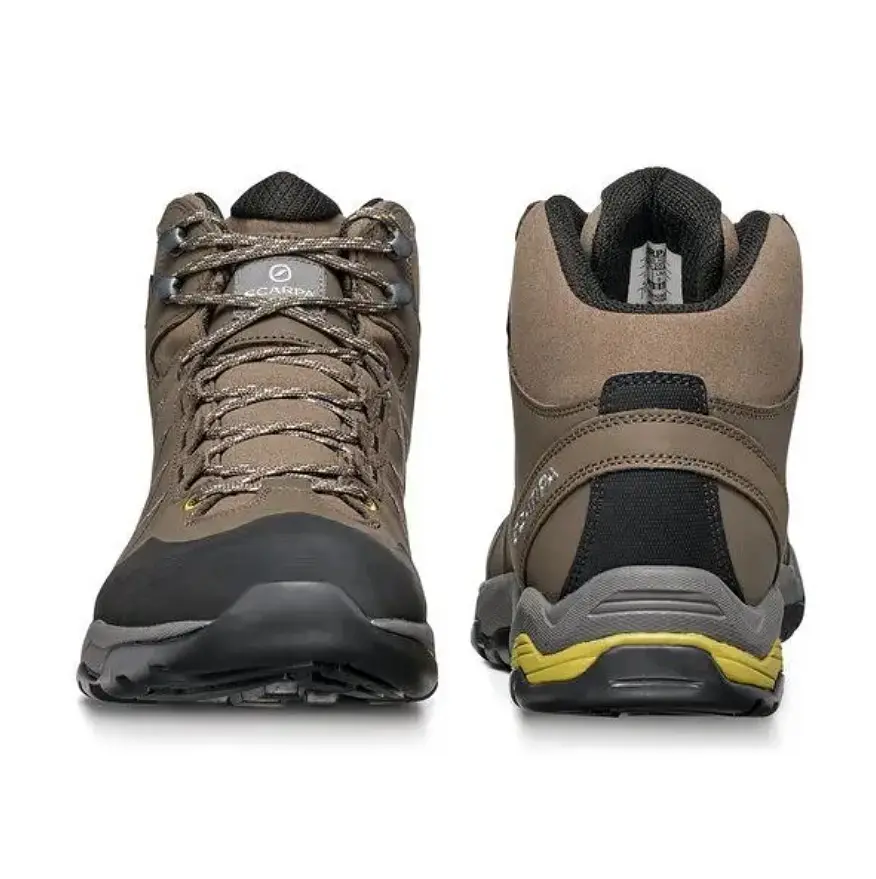 Ботинки Scarpa Moraine Plus Mid GTX 46 Светло-коричневый - фото 4