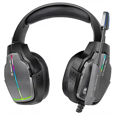 Навушники Real-El GDX-7680 Black (GDX-7680 Black) - фото 2
