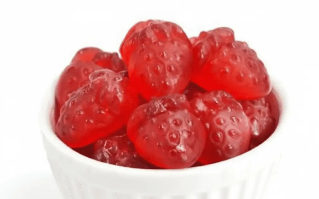 Жувальні цукерки Orion Strawberry Flavoured Gummy Candy 18г - фото 3