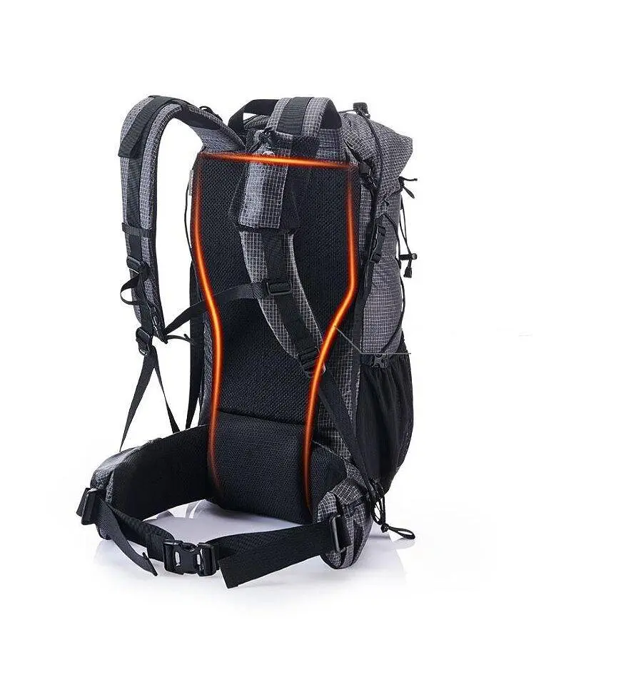 Рюкзак туристичний Naturehike Rock NH19BP095, 60+5 л, чорний - фото 3