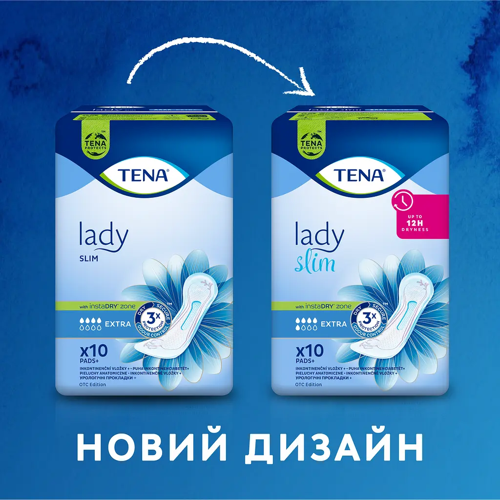 Урологические прокладки Tena Lady Slim Extra 5 капель 10 шт. - фото 3