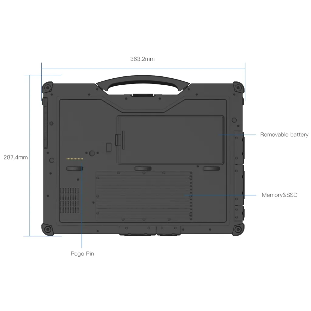 Ноутбук Vinga Scout X14A (X14A-123516512B) - фото 12