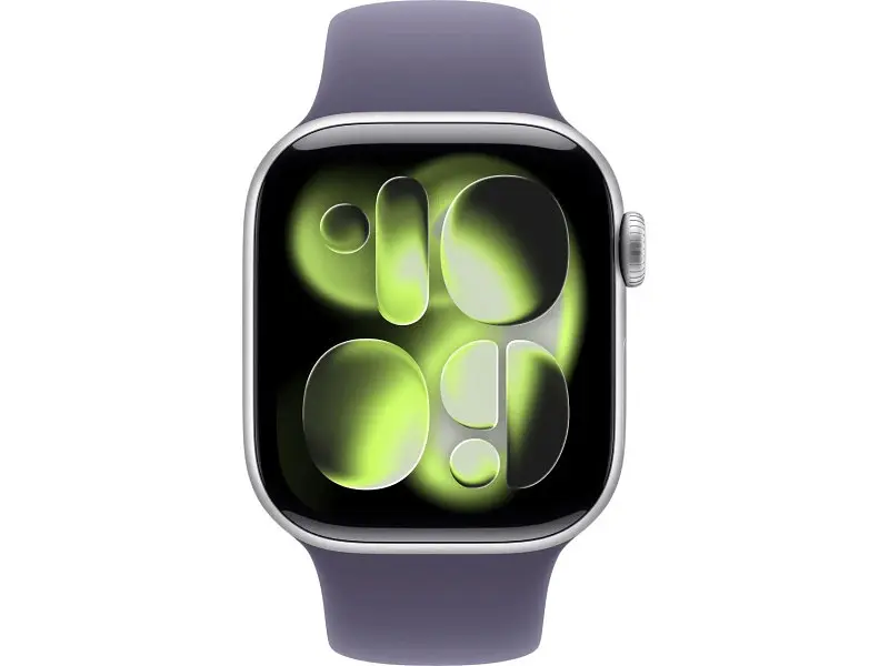 Смарт-годинник Apple Watch Series 11 GPS 42mm Silver Alu. Case w. Purple Fog S. Band - M/L (MEU74) - фото 2