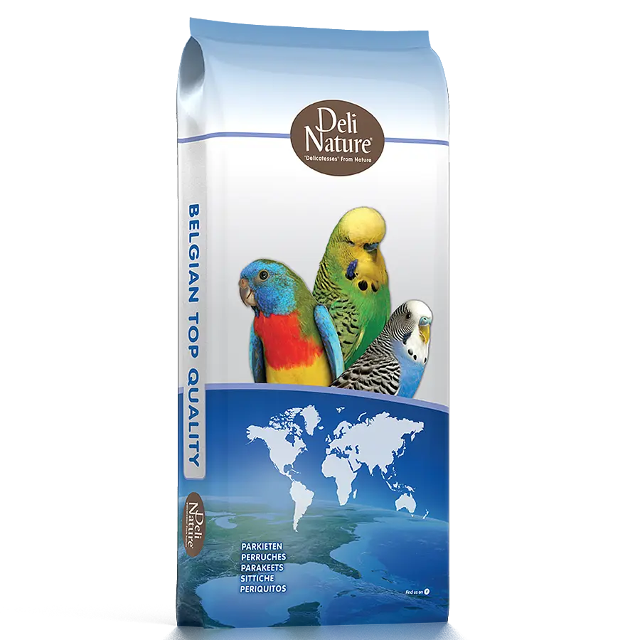 Основний корм для хвилястих папуг Deli Nature 51 Budgies Basic Делі Натюр класичний 20 кг