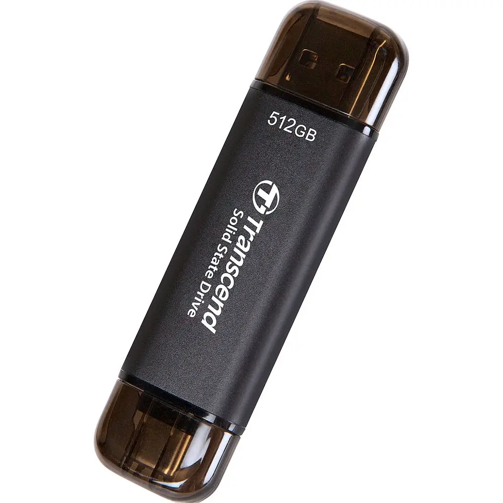 Зовнішній SSD накопичувач Transcend ESD310C 512GB Black (TS512GESD310C) [131750] - фото 2