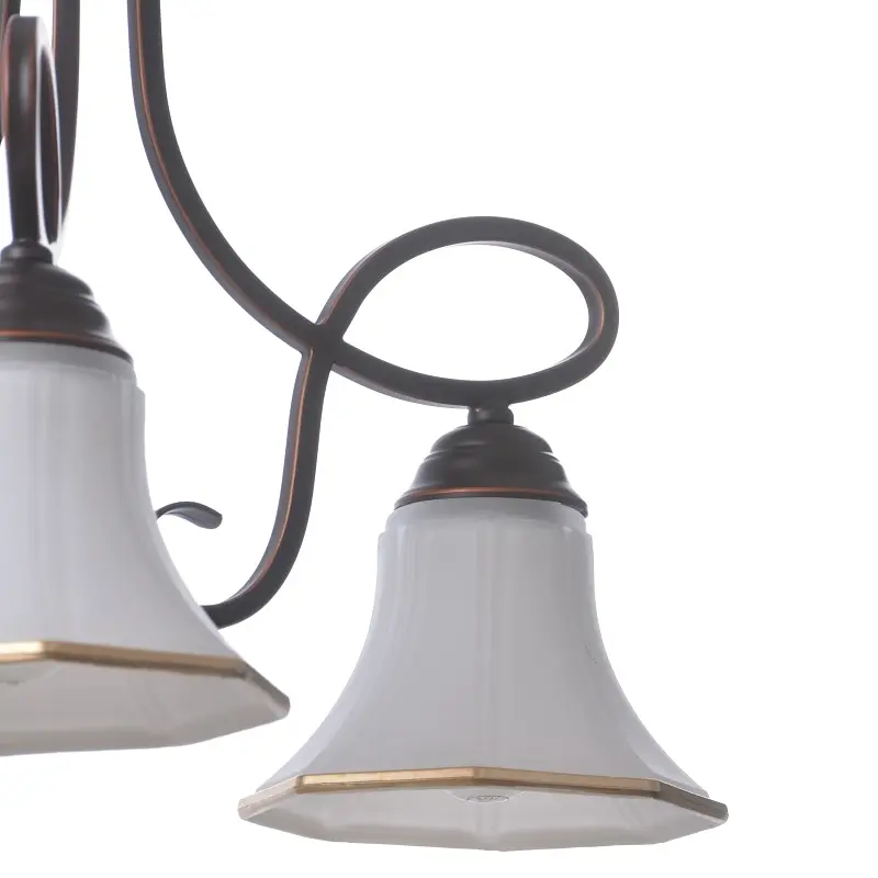 Люстра подвесная Brille кантри E27 60W BK (BKL-576S/3) - фото 2