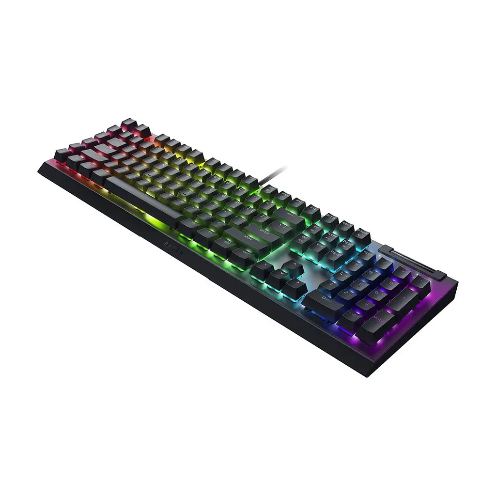 Клавіатура Razer BlackWidow V4 X Yellow Switch USB RU Black (RZ03-04702500-R3R1) - фото 5
