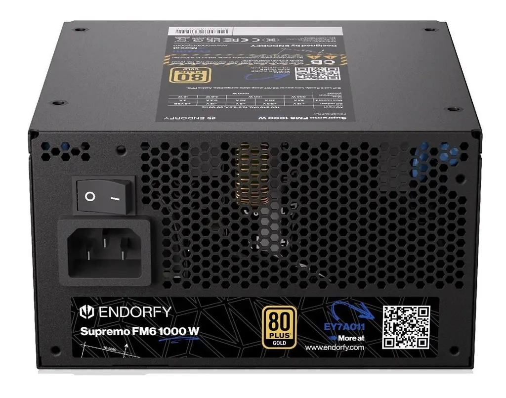Блок живлення Endorfy Supremo FM6 1000W Black (EY7A011) - фото 3