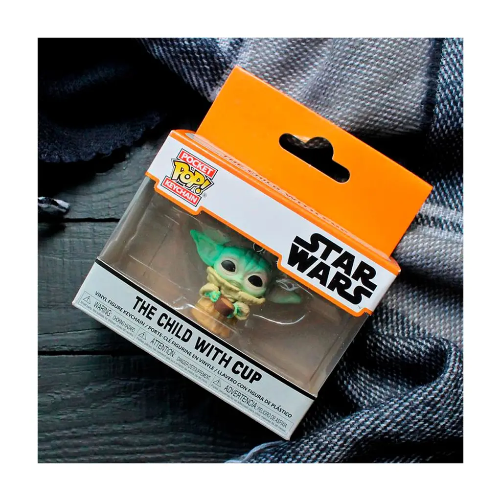 Брелок Funko Pop серії Мандалорець - Малюк Ґрогу (53043) - фото 5